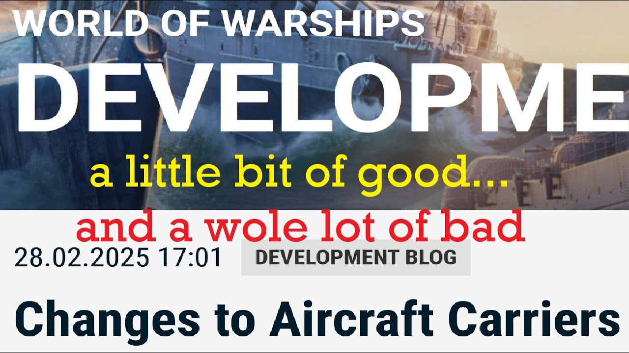 A World of Warships Discussion: CV Rework