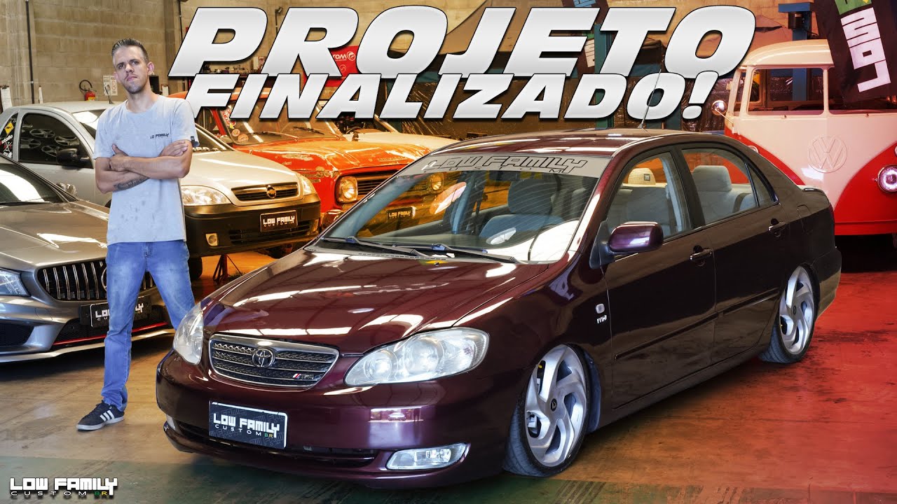 PROJETO COROLLA KIT SUSPENSÃO A AR E VOLCANO CONCEPT 18'' FINALIZADO! EP.07