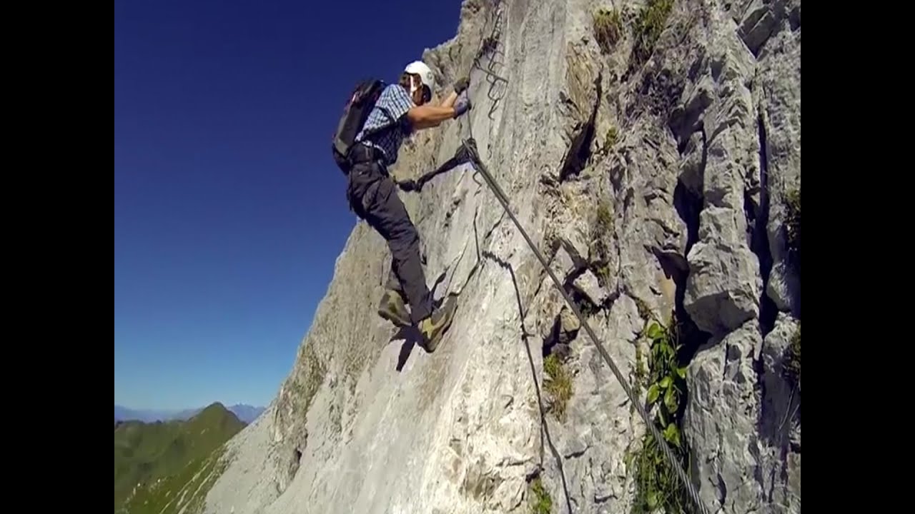 Via Ferrata Sulzfluh, Switzerland