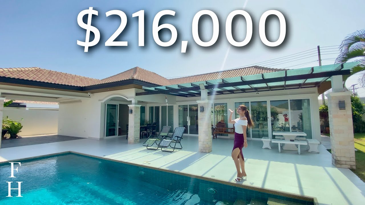 7,900,000 THB ($216,000) New Pool Villa for Sale in Hua Hin, Thailand