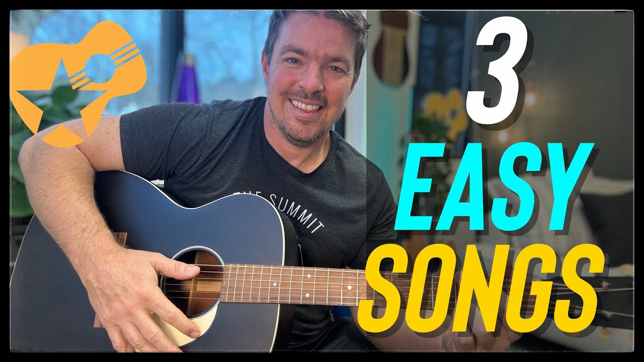 3 Easy Beginner Guitar Songs Anyone Can Learn in Minutes! 🎸