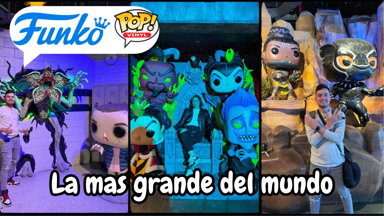 Asi es la tienda de FUNKO POP mas grande del mundo en Los Angeles CA / Recorrido completo