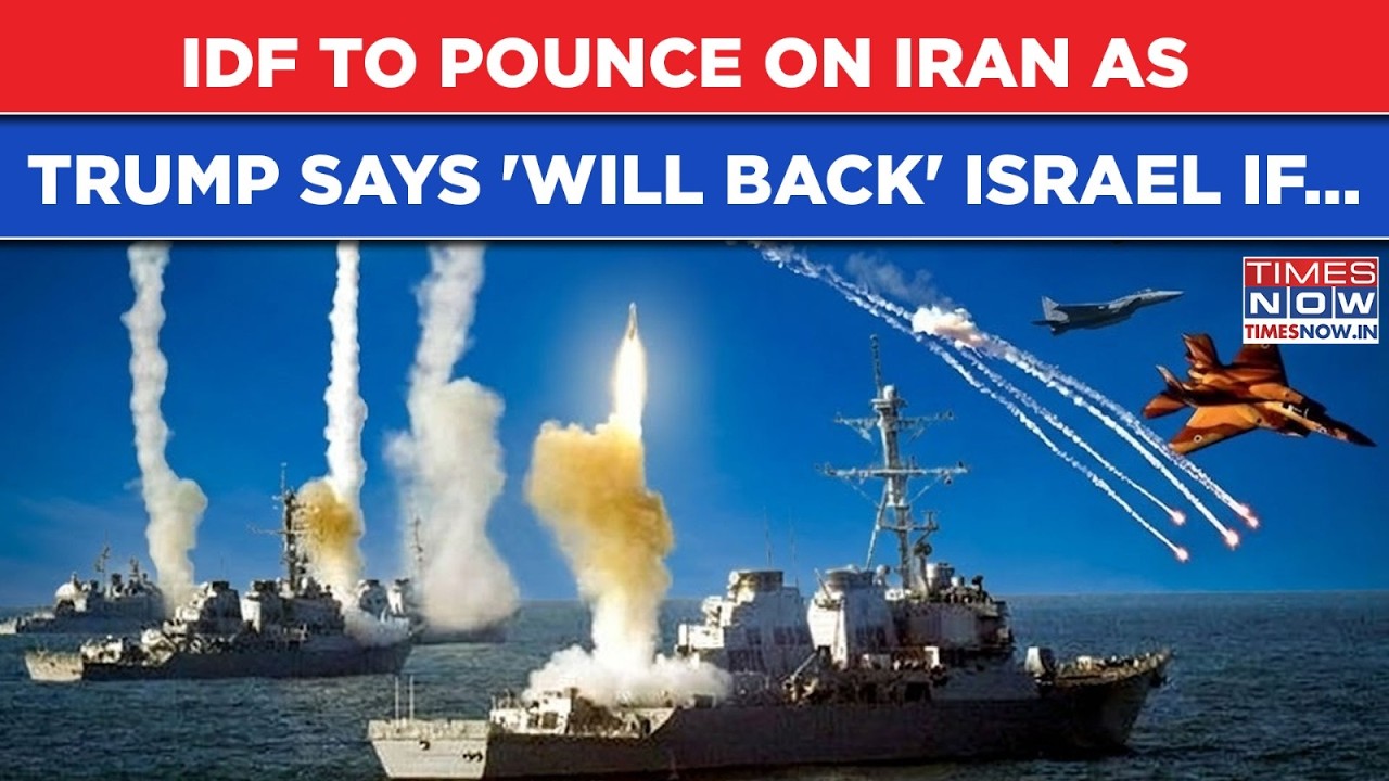IDF To Pounce On Iran As Trump Promises Support For Israel Attack If...? More Trouble For Khamenei
