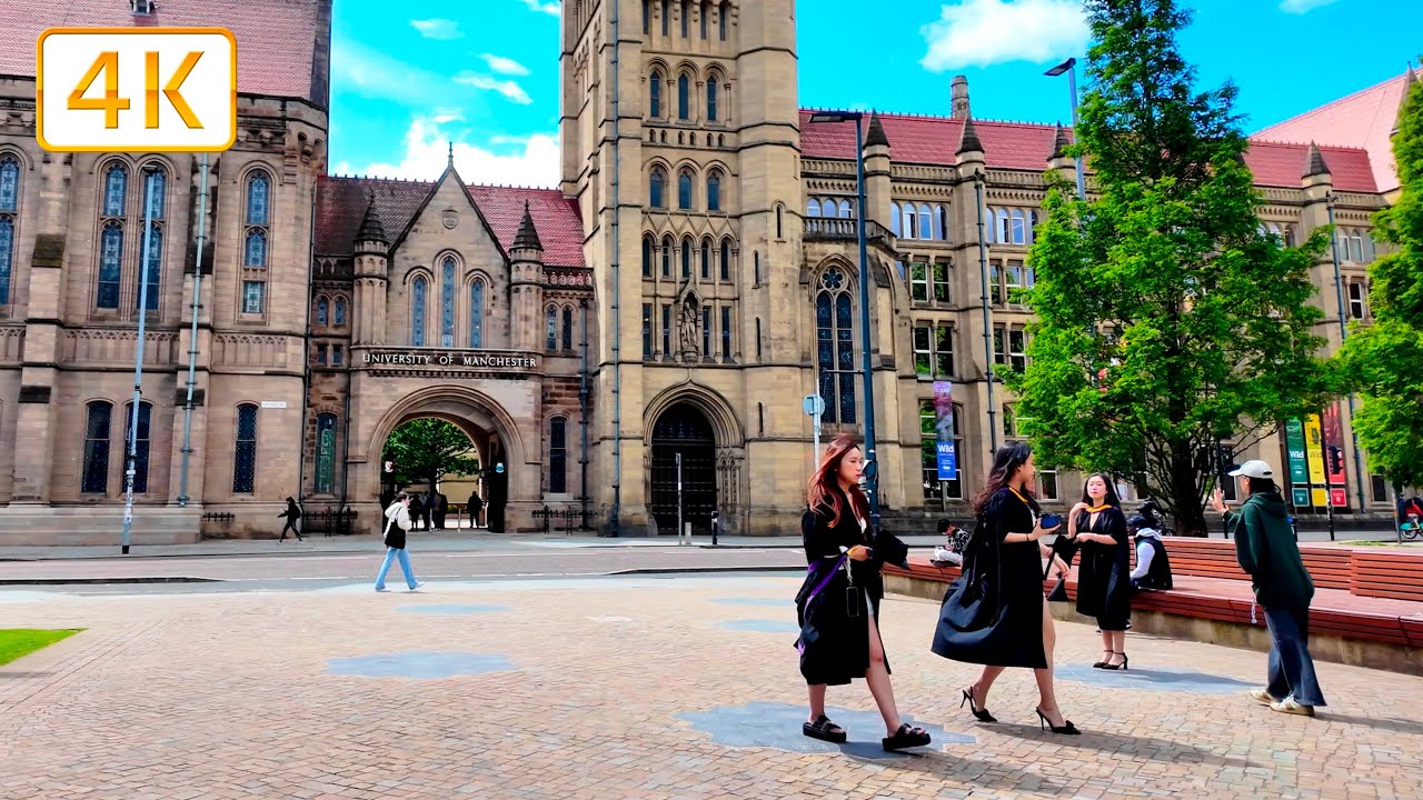 The University of Manchester Main Campus | Virtual Walk | Oxford Road