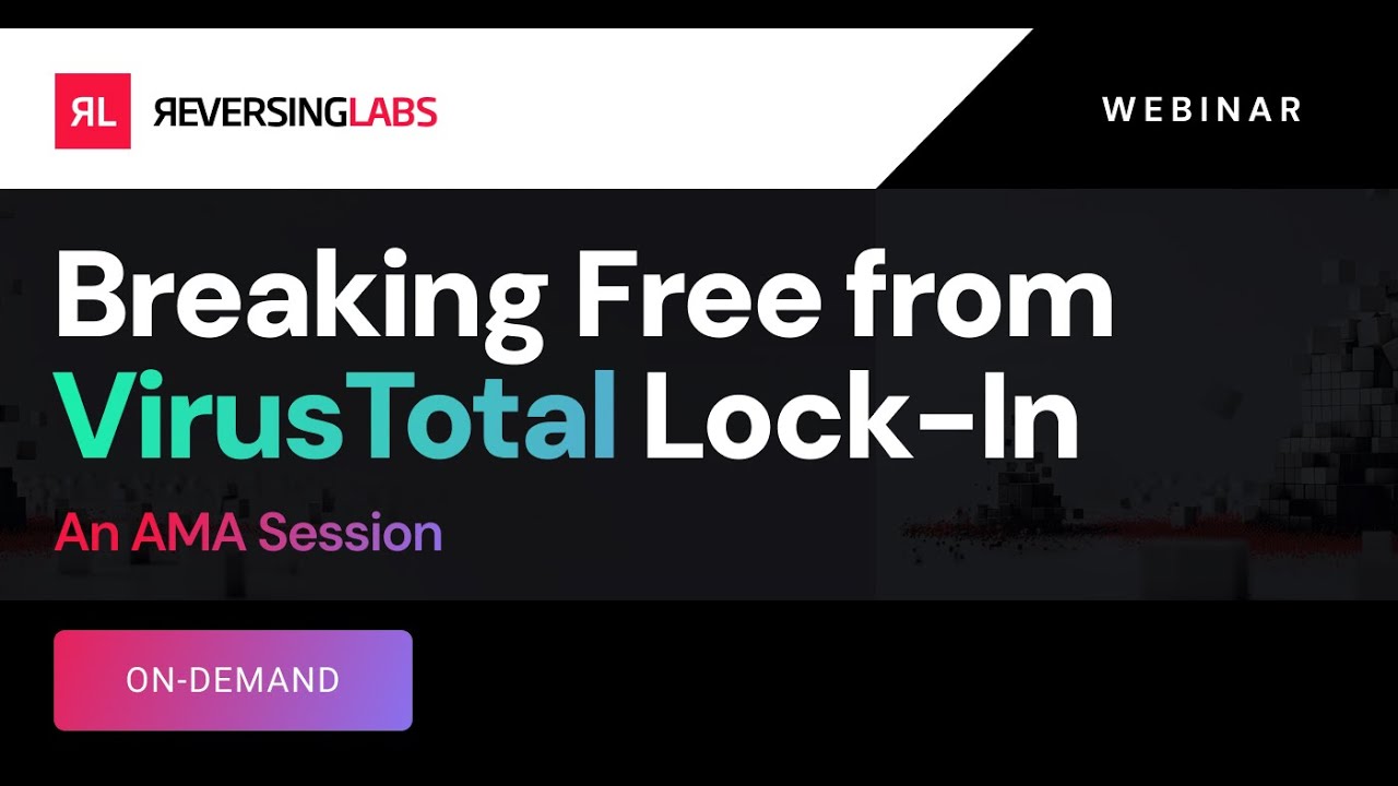 AMA Replay: Breaking Free from VirusTotal Lock-In