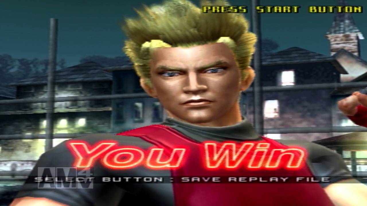 バーチャファイター４　アーケードモードをプレイ