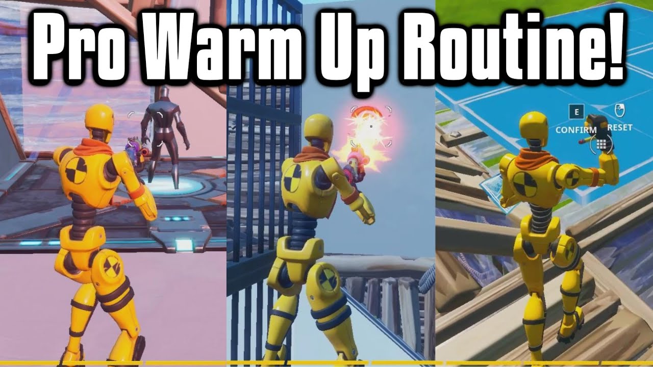 The *BEST* Warm Up For PC + Console! - Aim/Edit Courses In Fortnite Battle Royale!