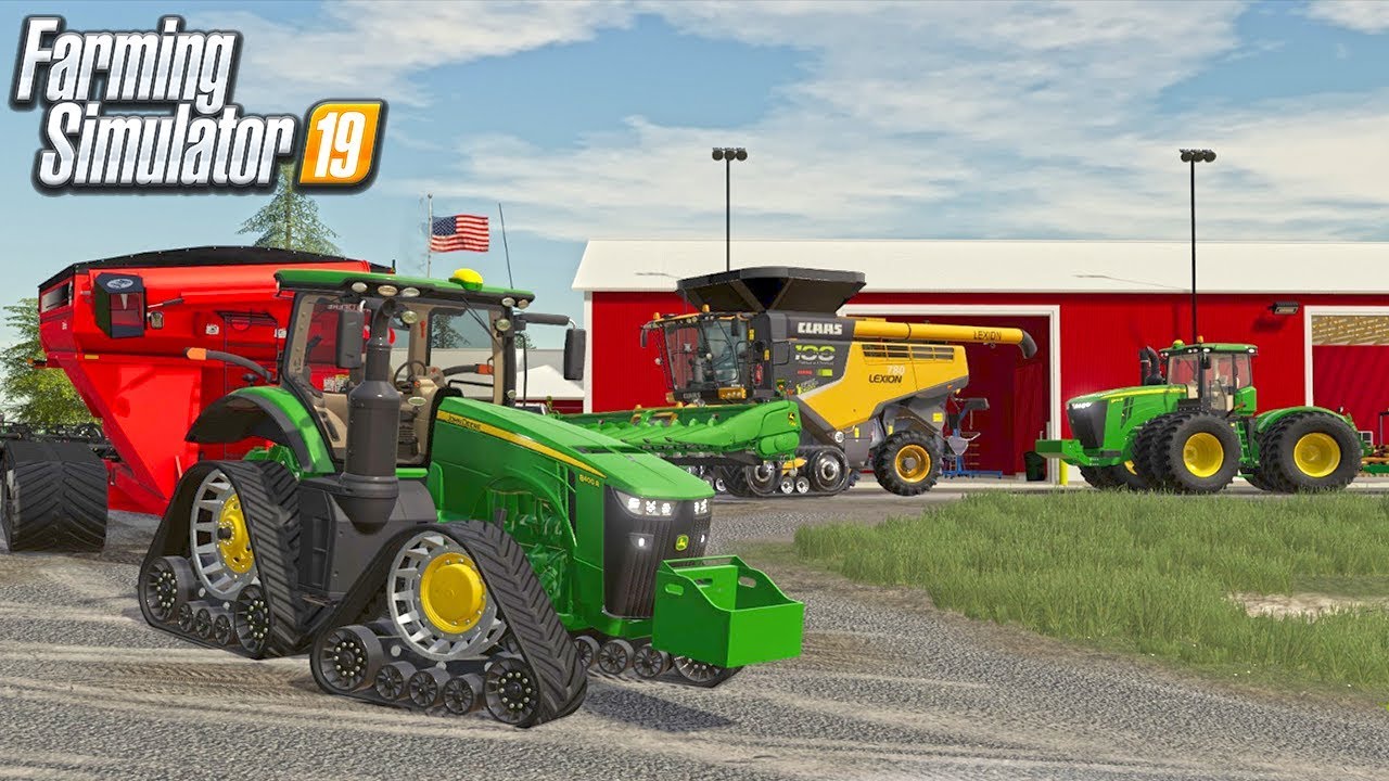 JIM UPGRADES TO TRACKS | FARM HAND WORK (FARM SAVE ROLEPLAY) FARMING SIMULATOR 19