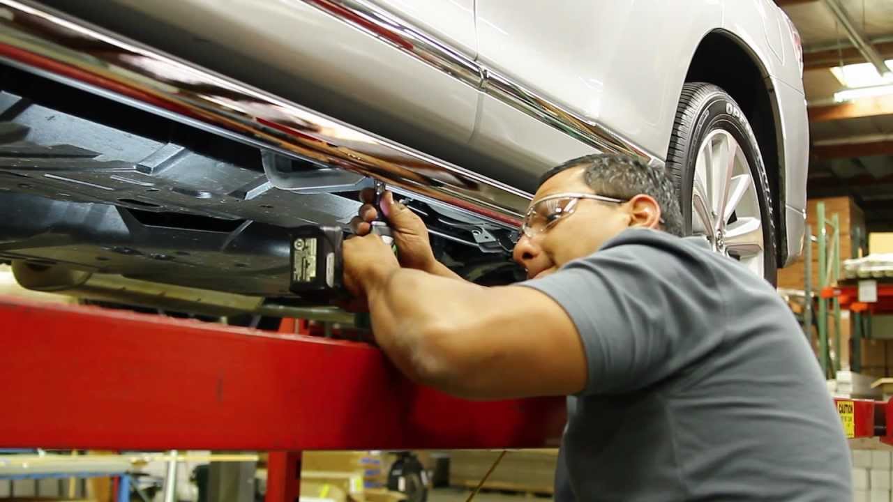 Toyota Highlander Running Board Installation Video by ATS Design