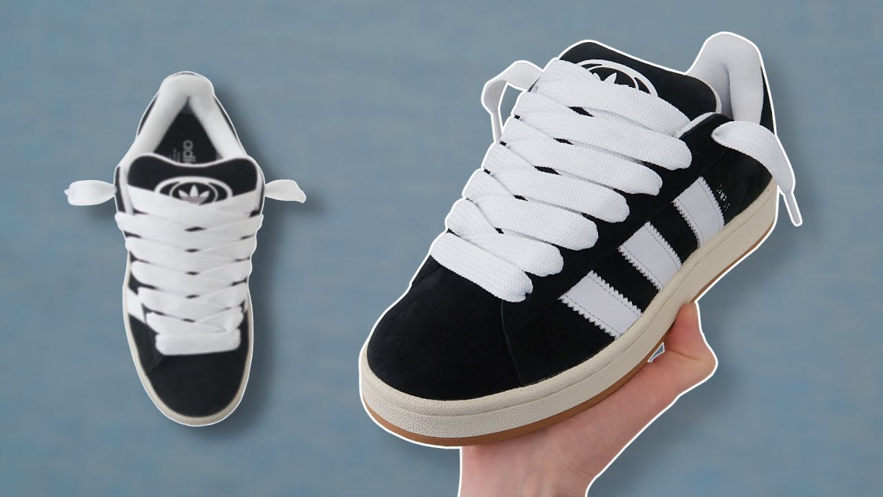 HOW TO LACE ADIDAS CAMPUS 00s (BEST WAY!)