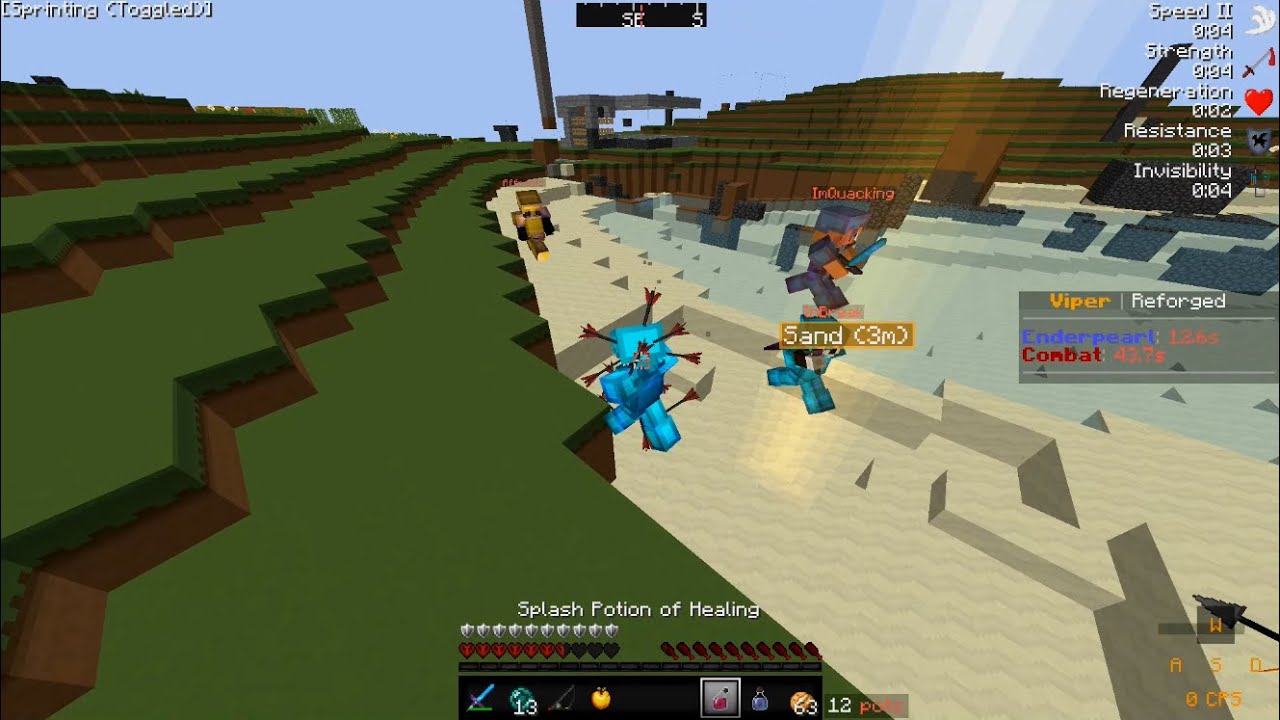 SAND TRAP IS BACK + I GOT BANNED?!? (Minecraft HCF)