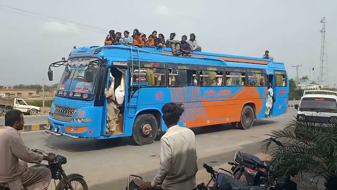 Beautiful Bus Travel | Pakistani Bus Vlog | Road Trip Experience 2026