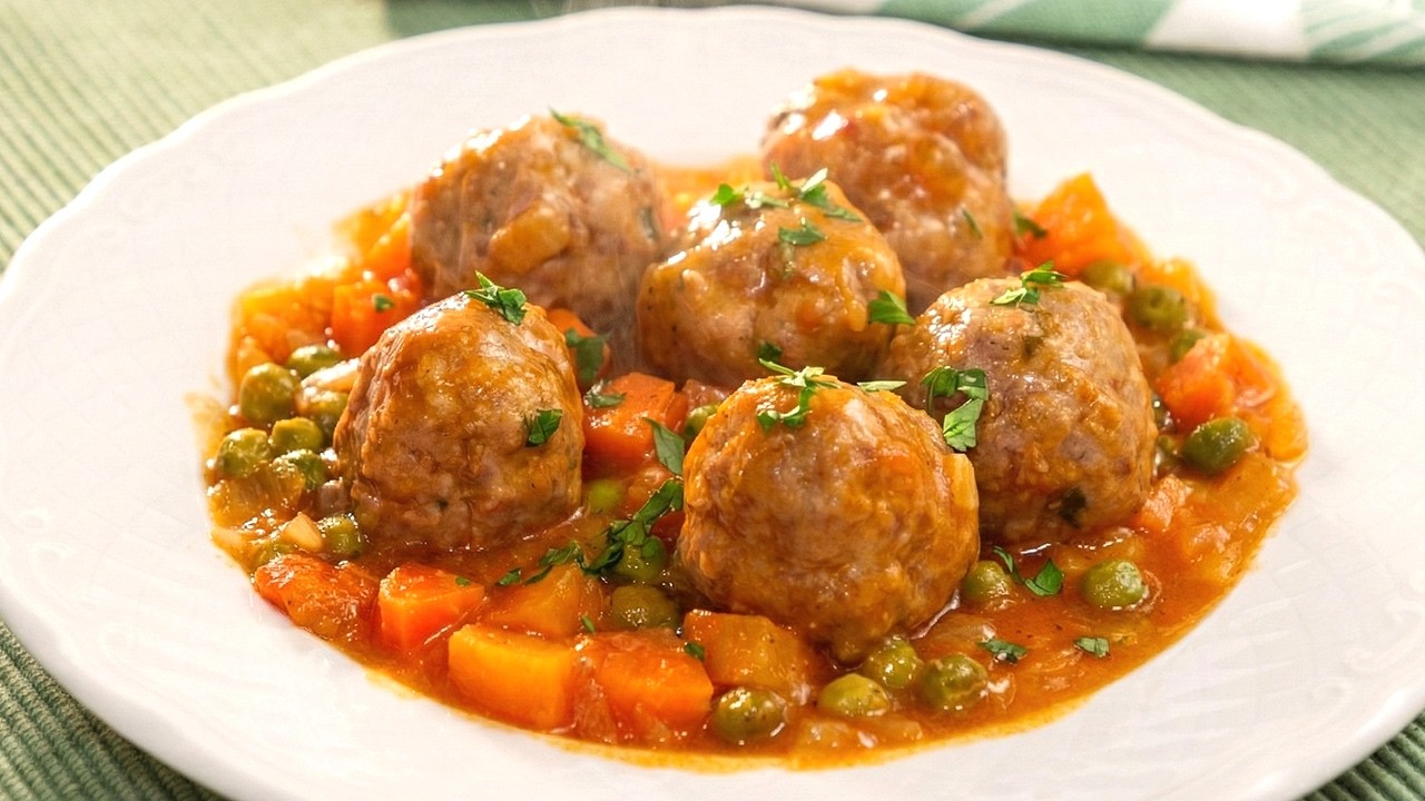 Albóndigas en Salsa Caseras - Receta Tradicional