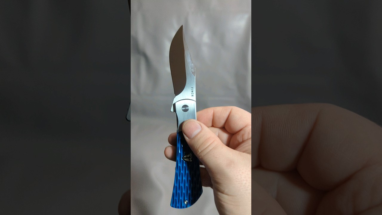 Blue Finch Flint knife! #edc #edccommunity #everydaycarry #knife #edcknife #pocketknife #blade