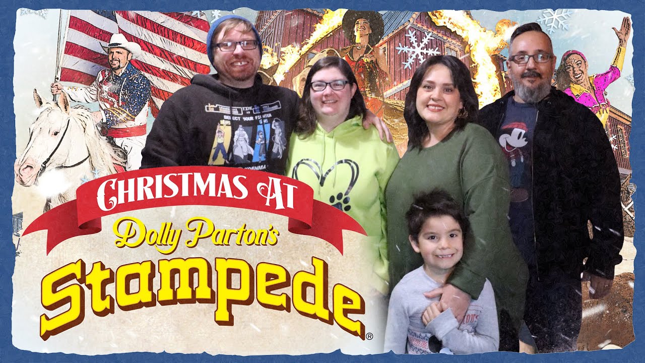 Christmas Eve at Dolly Parton's Stampede, Chicken Chasing, Family Fun in Pigeon Forge/Gatlinburg, TN