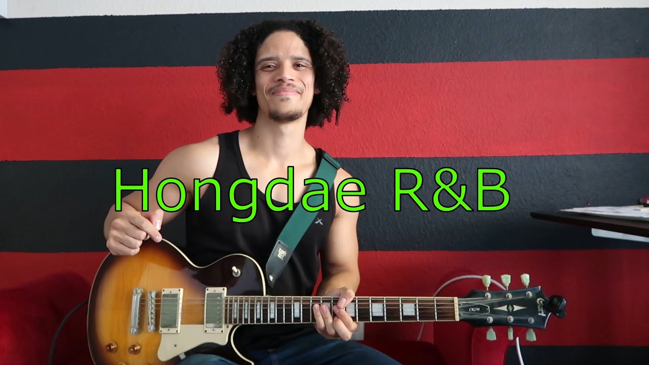 BIBI (비비) -  Hongdae R&B (홍대 R&B) FULL Guitar Lesson Including SOLO