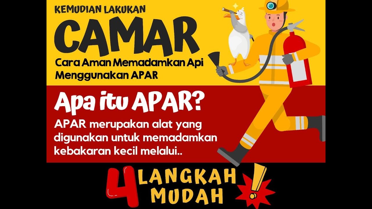 CAMAR - Cara Aman Memadamkan Api Menggunakan APAR