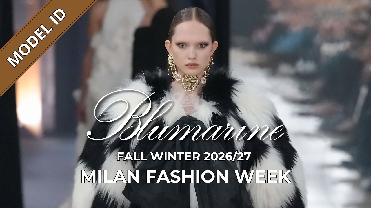 Blumarine Fall Winter 2026/27 Fashion Show Model ID | Milan Fashion Week