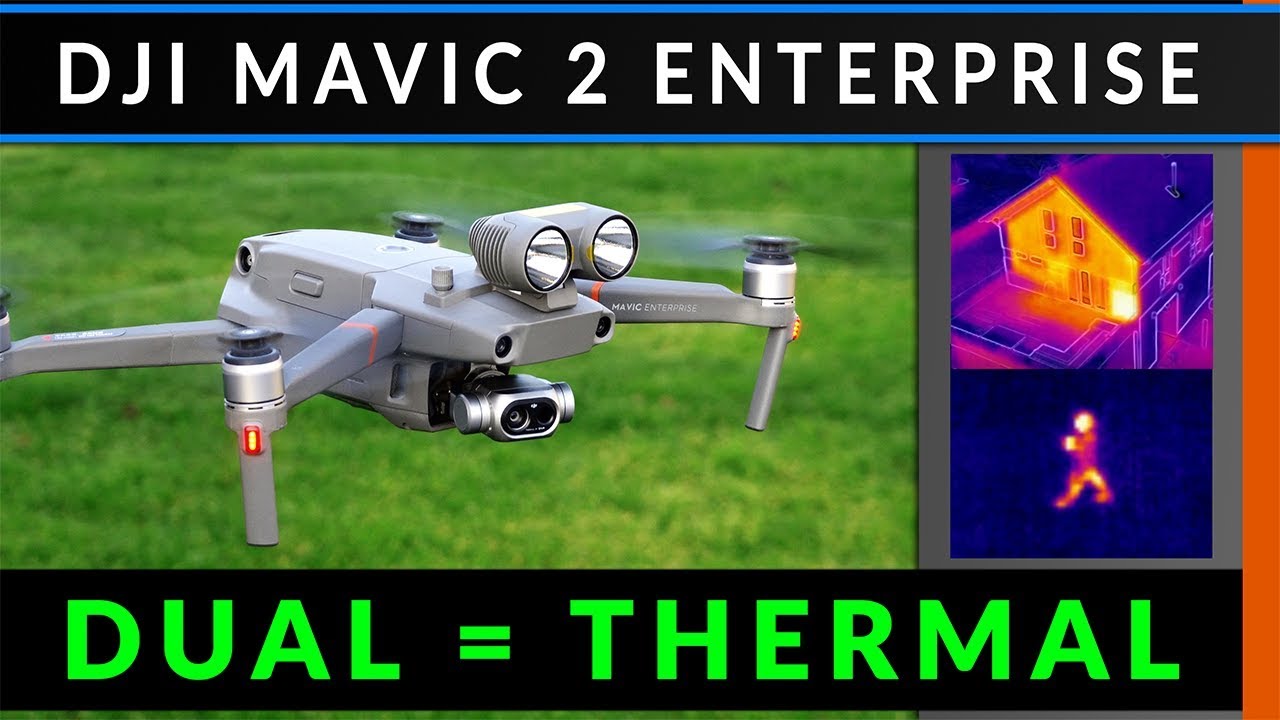 DJI Mavic 2 Enterprise Dual mit FLIR Wärmebild-Kamera