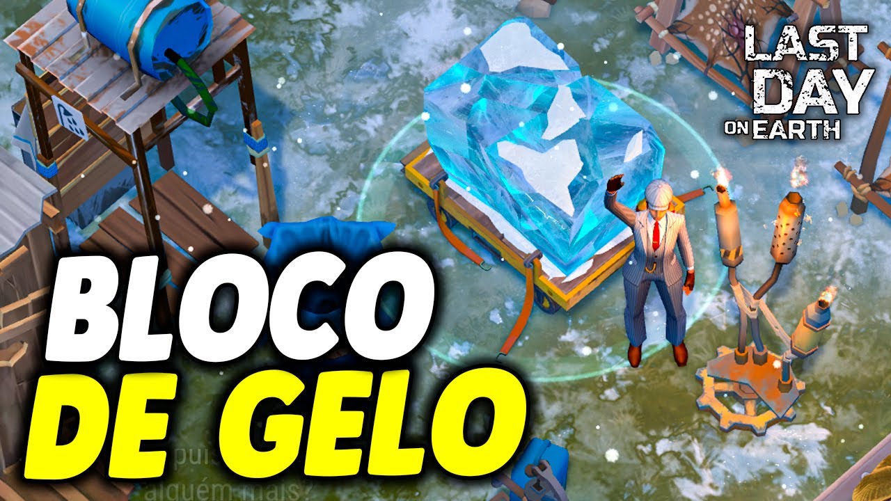 BLOCO DE GELO PARA BASE - Last Day On Earth