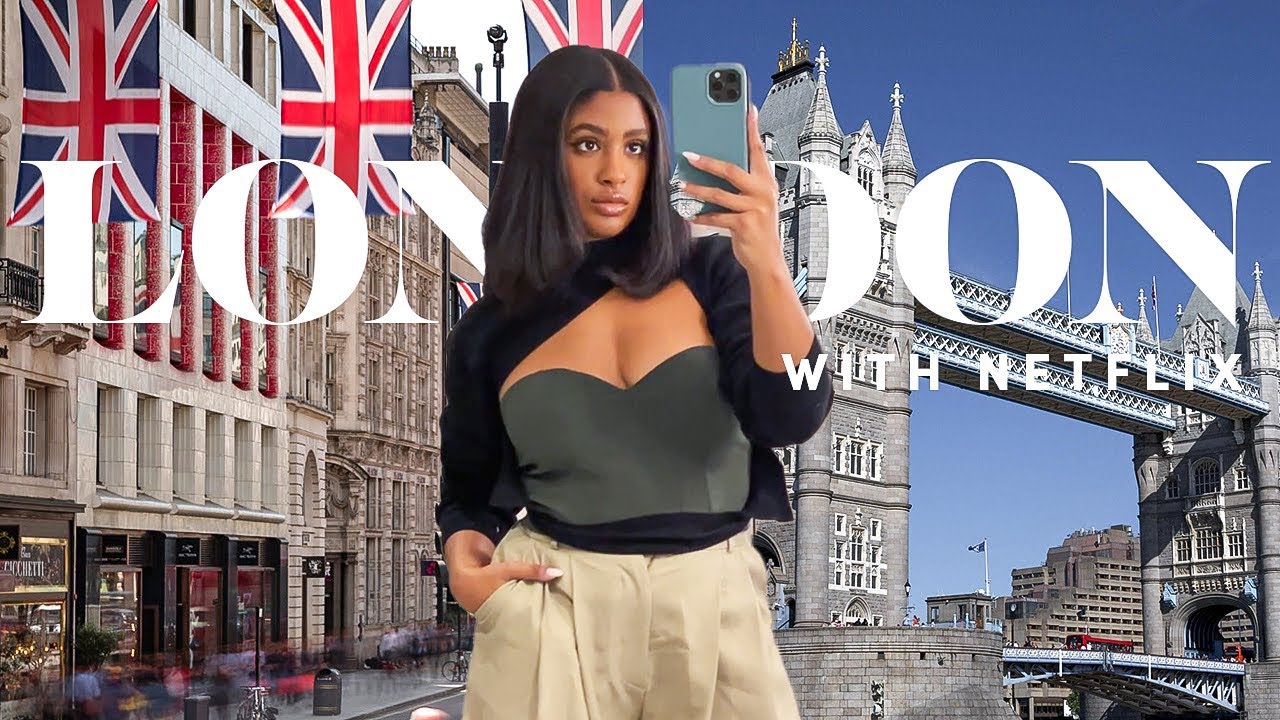 i went to London with NETFLIX and had a real life *MAIN CHARACTER moment*