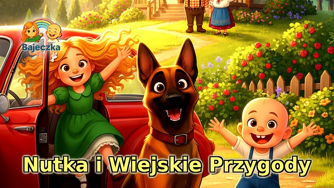 Nutka i Wiejskie Przygody 🐶🌾 | Bajeczka TV