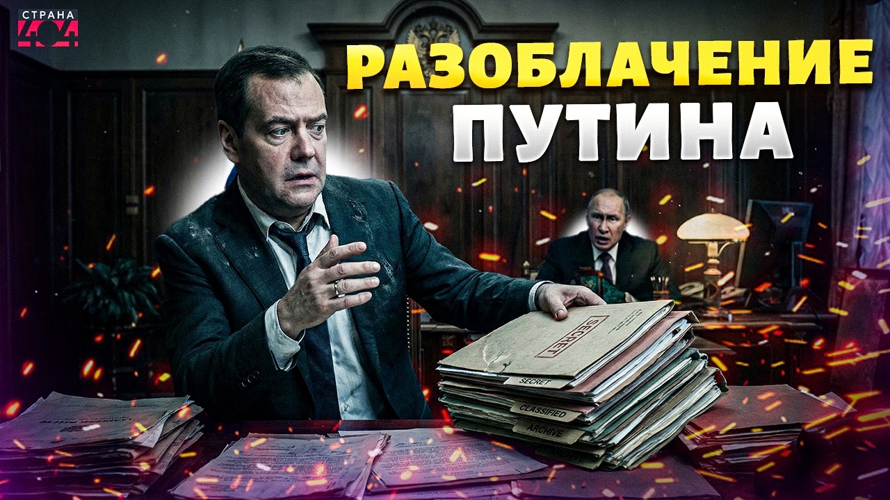 КОМПРОМАТ из США УДАРИЛ по Кремлю! Путин ВЛЯПАЛСЯ в ГРОМКИЙ СКАНДАЛ. Медведев проговорился