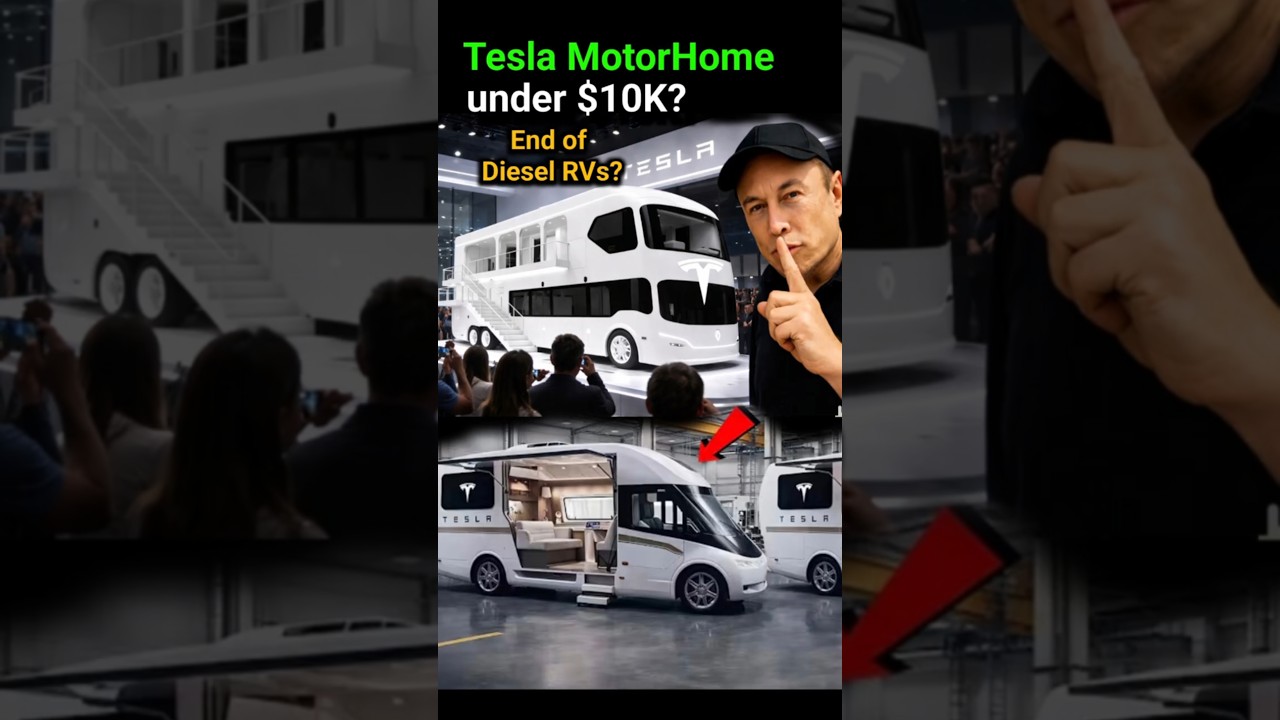 Автодома Tesla: доступная цена, большой сюрприз?