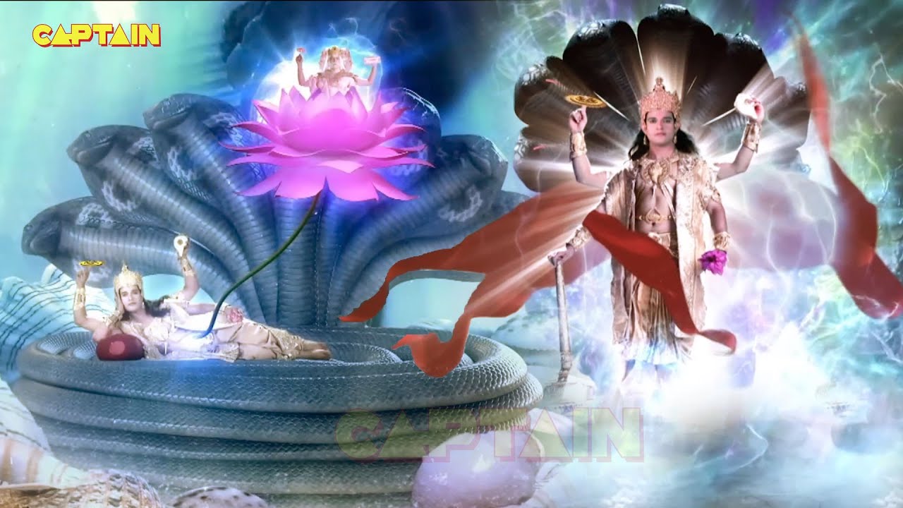 श्री नारायण की नाभि से किसकी उत्पत्ति हुई ? Vighnaharta Ganesh Ep 113