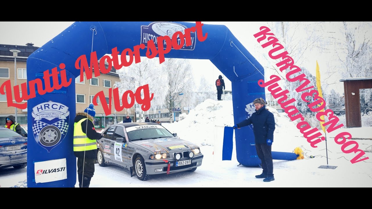 Kiuruvesi 60v. Juhlaralli. Maria ajaa BMW rallisarjan osakilpailussa (Luntti Motorsport VLOG