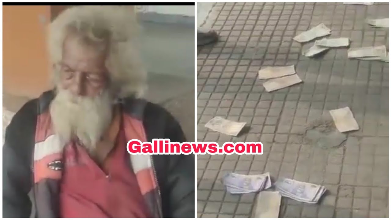 Baba Bhadak gaye kardiya Paiso ki Baarish at Nagda Railway Station MP