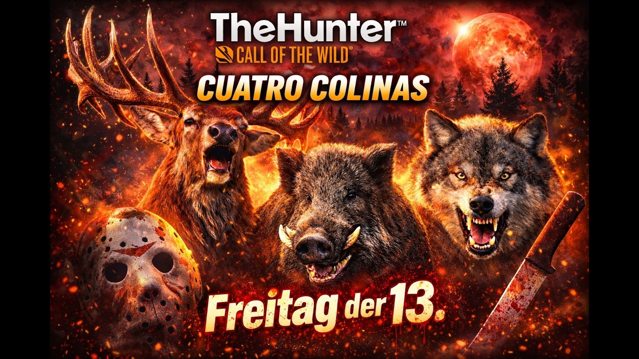 Cuatro Colinas | Freitag der 13. 🔥 | The Hunter: Call of the Wild Gameplay