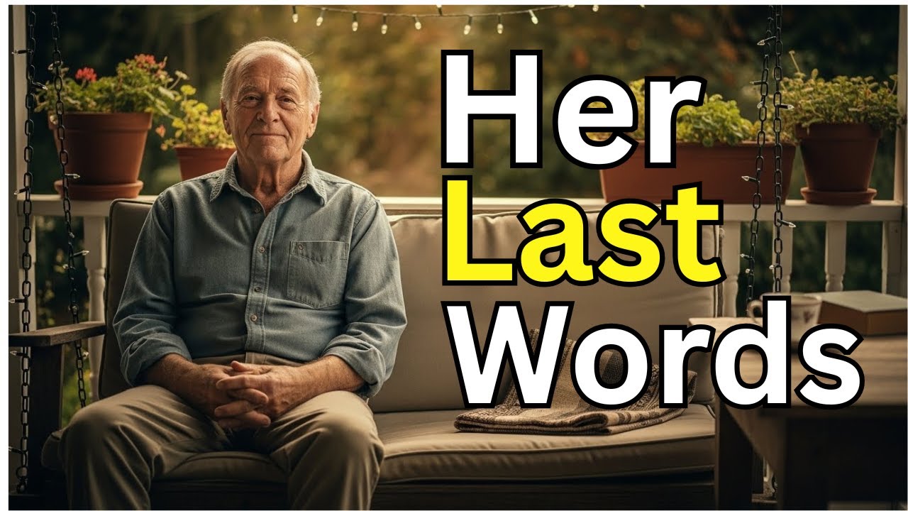 She Said 5 Words Before Dying… and I Finally Understood life
