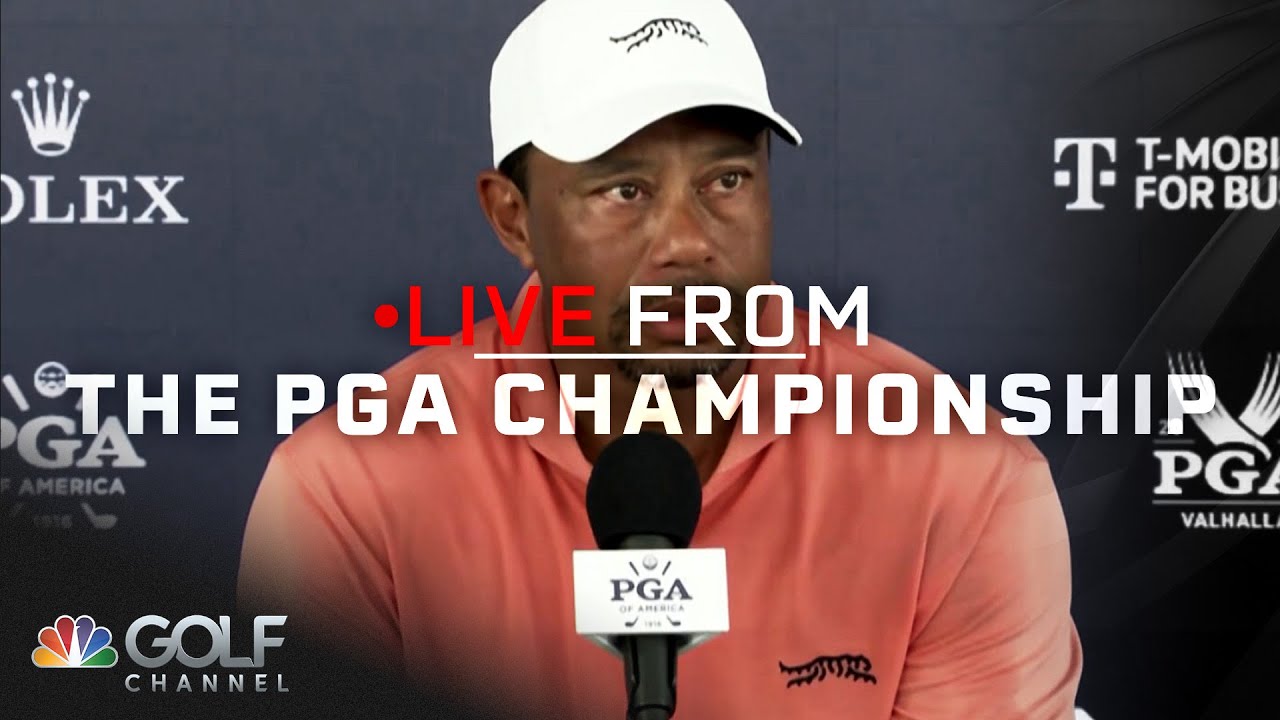 Tiger Woods: Need 'competitive flow' after Round 1 | Live From the PGA Championship | Golf Channel
