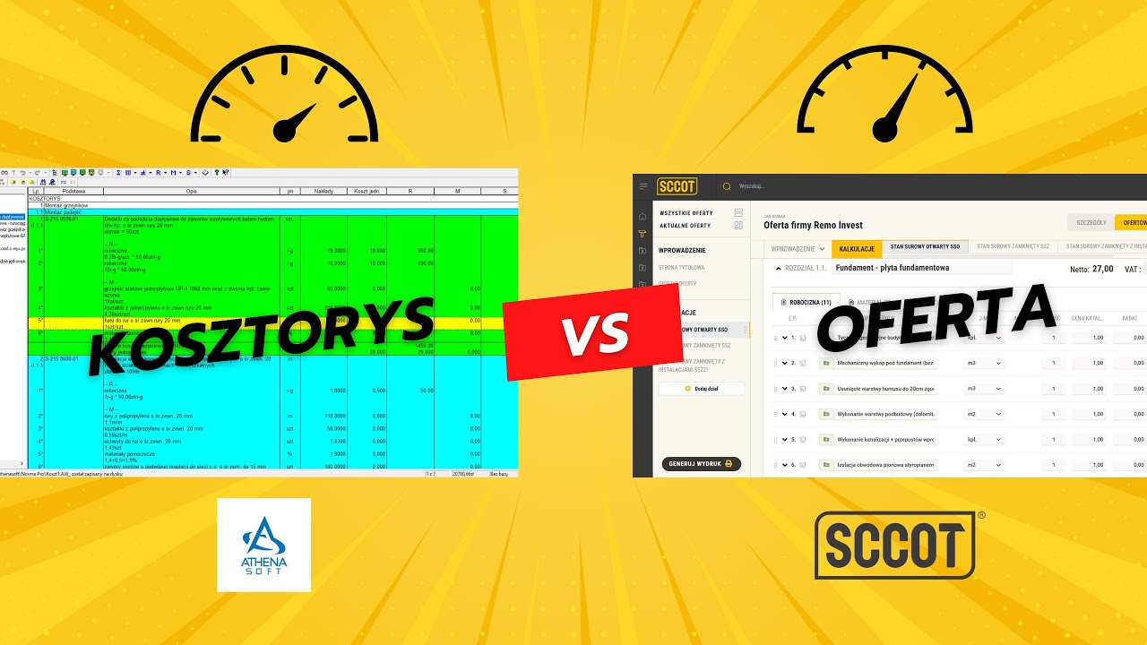 NORMA vs SCCOT – który program lepszy do kosztorysów i ofert? 🔥