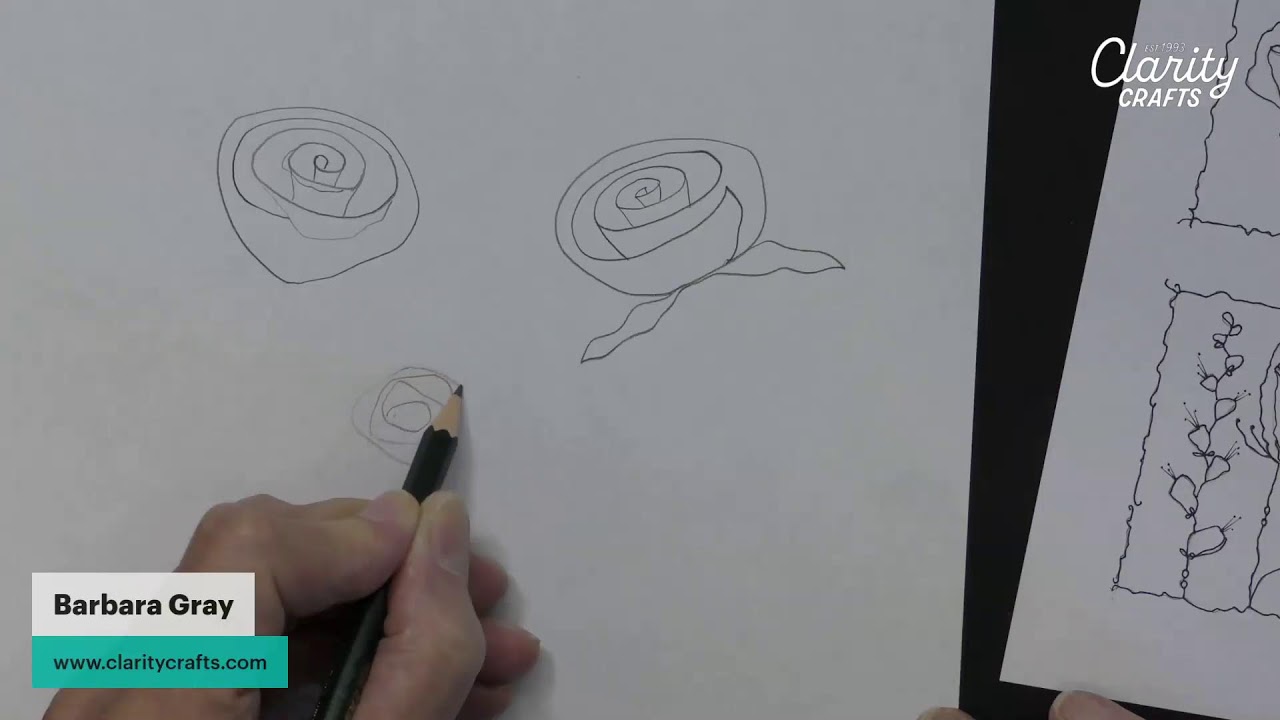 🔴 Clarity LIVE from the SHAC Shack - Episode 282 - Floral Panel Doodle No.2 - Part 2
