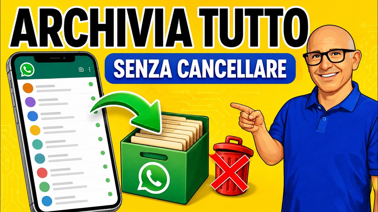 Come archiviare le chat di WhatsApp in modo semplice e veloce, 2 metodi