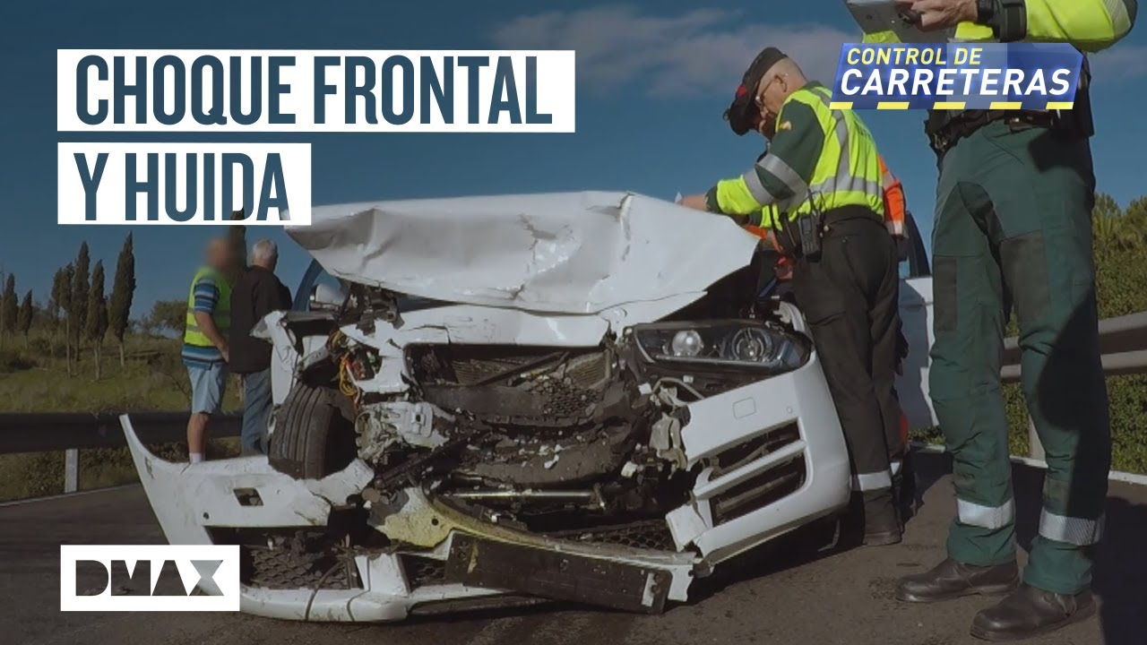 Un coche a la fuga, un choque frontal y un detenido | Control de Carreteras