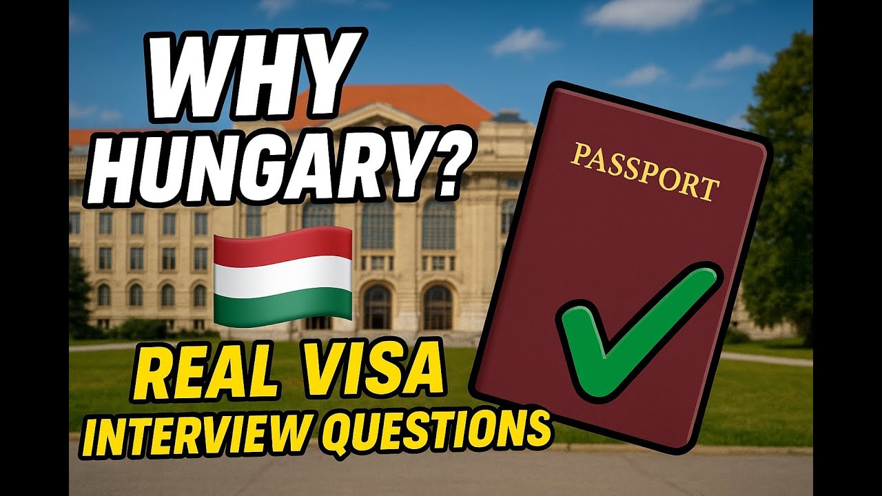 “Top Reasons to Study in Hungary 🇭🇺 | Visa Interview Question Answered!”