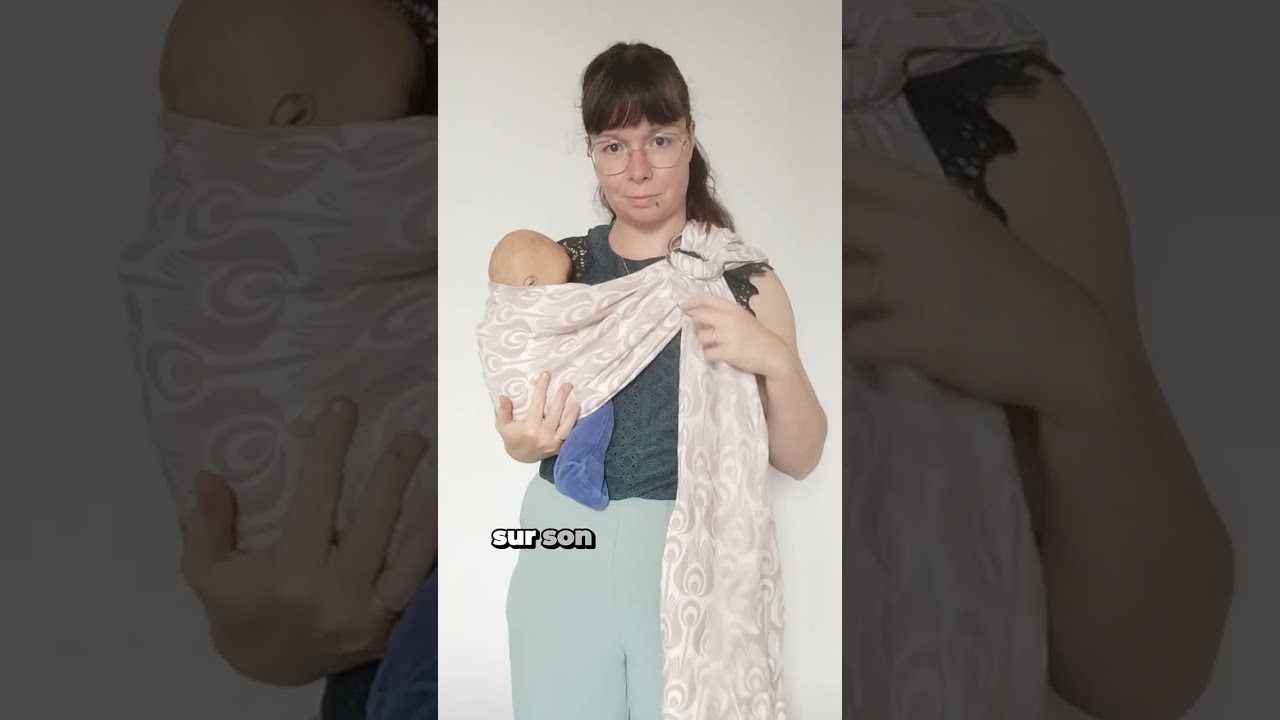 Portage sur la hanche en sling