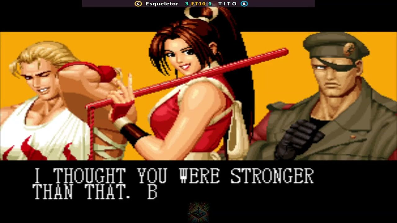 The King of Fighters '95 Esqueletor (CH)Vs T I T O (PE) || Play  Date 31 Jan 26