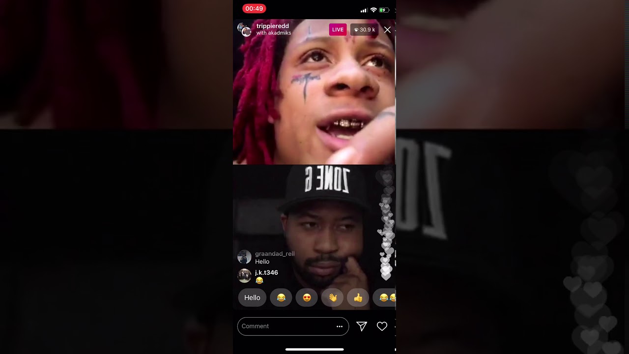 Trippie Red addressed God&rsquo;s Plan Drake (ft Dj Akadmiks) Instagram live