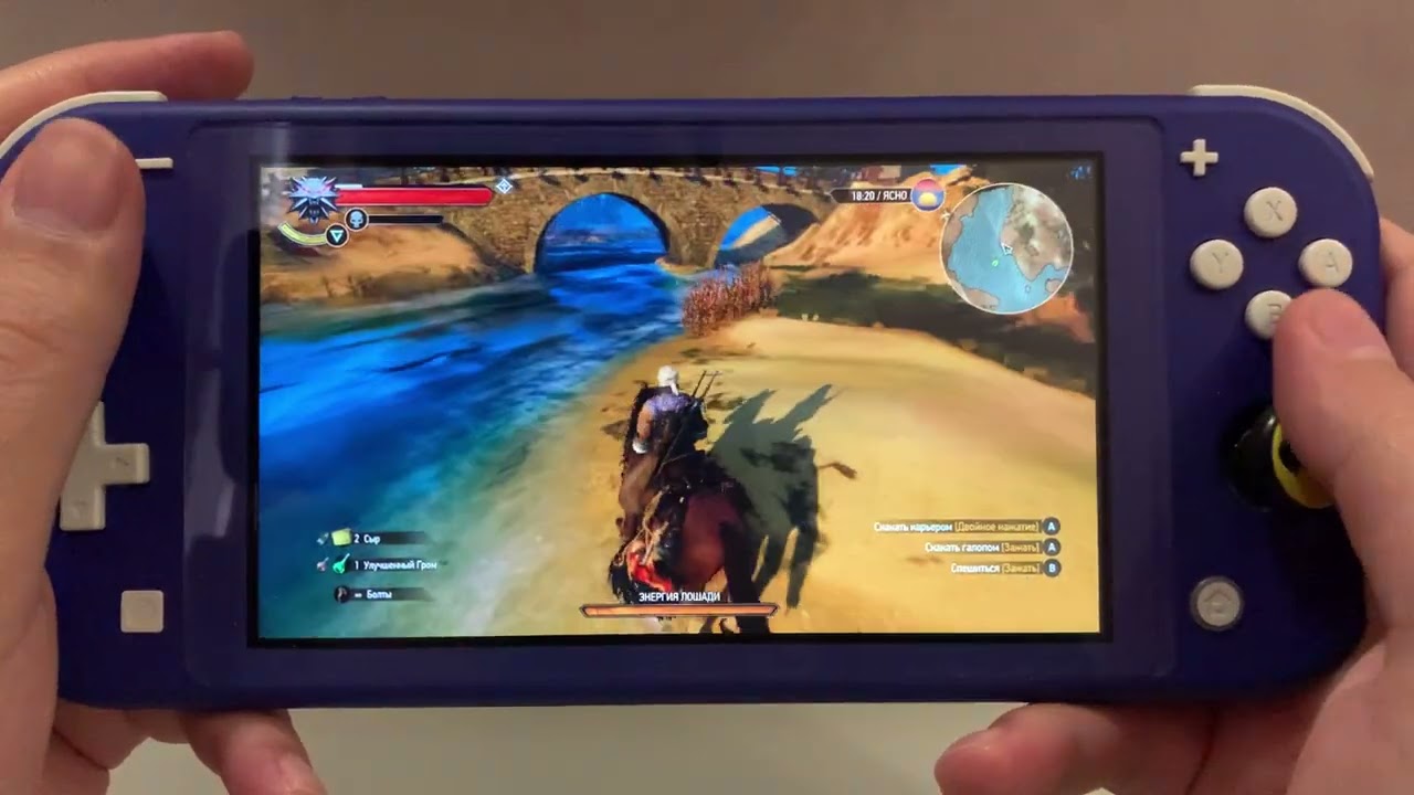 Обзор The Witcher 3: Wild Hunt на Nintendo Switch Lite