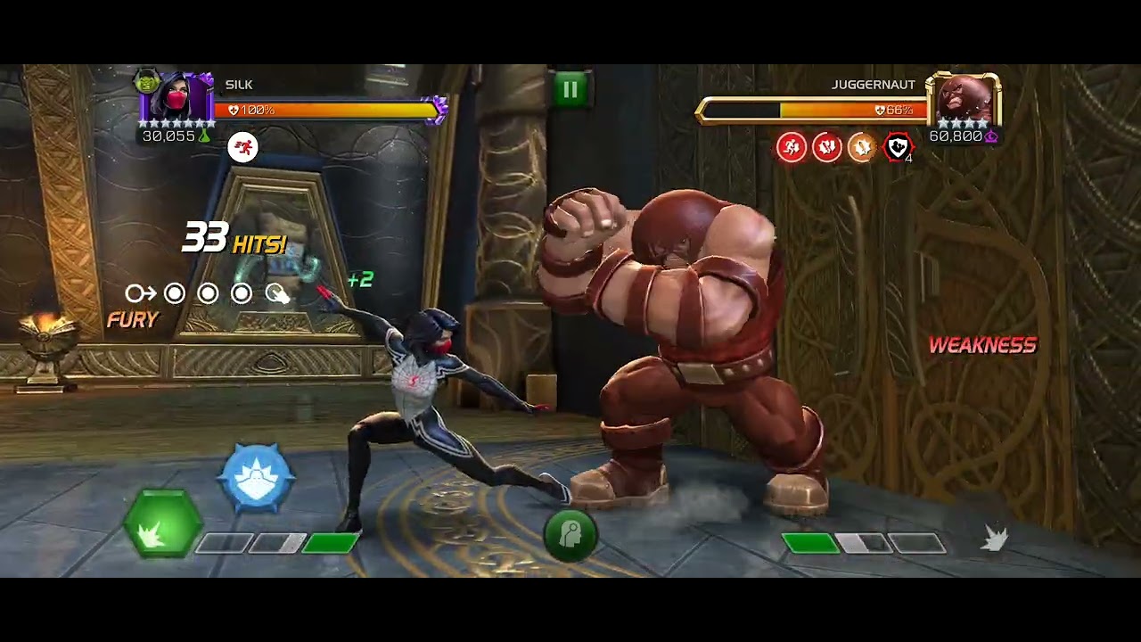 MCOC Silk vs Juggernaut- ROL
