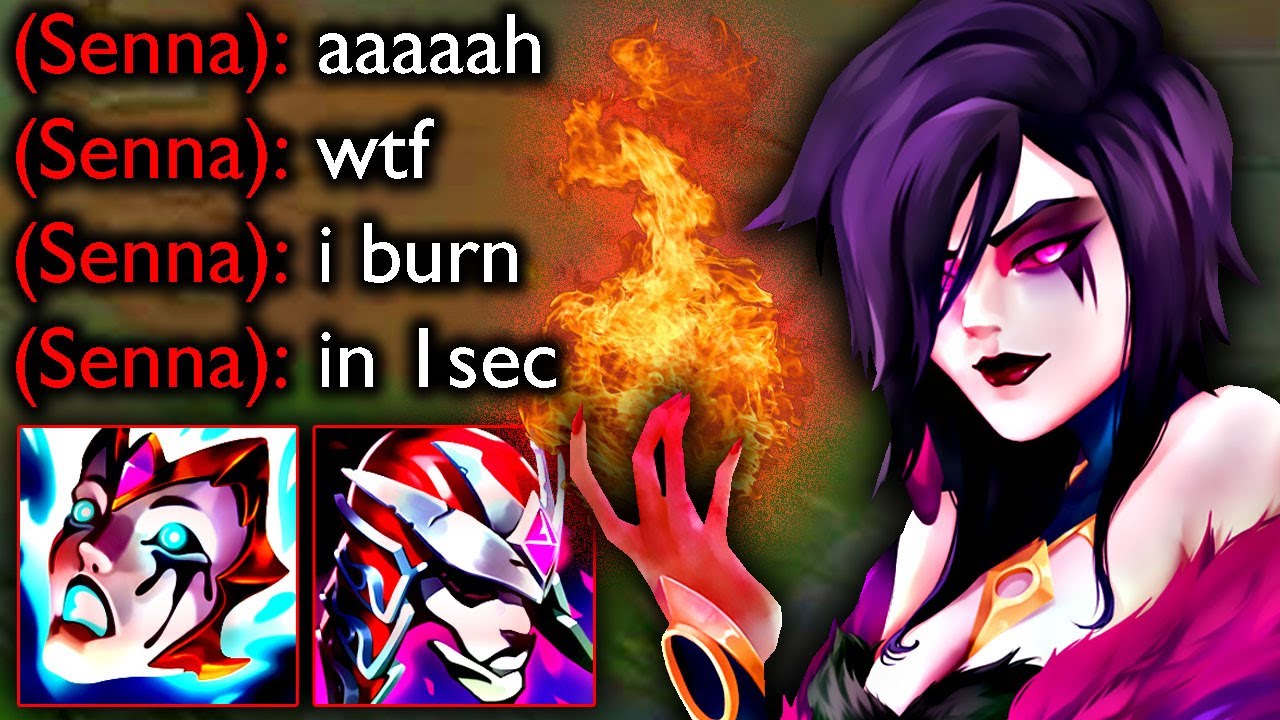 MORGANA BURNS YOU IN 1 SECOND...... IS THIS A BUG?