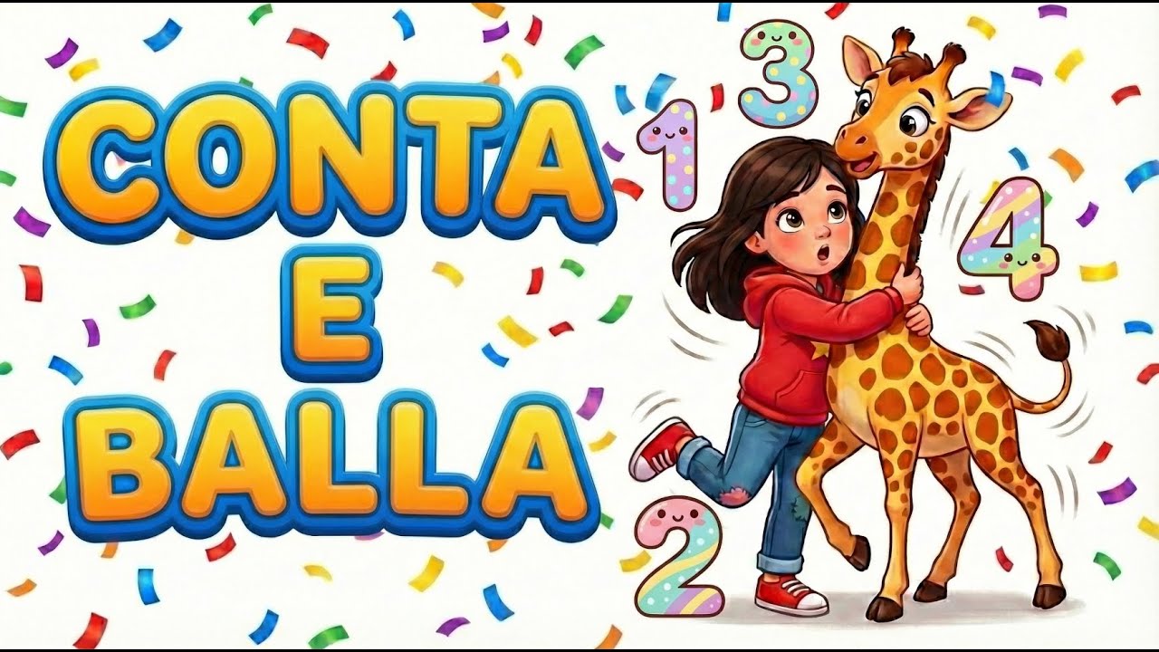 LA CONTA DEGLI ANIMALI 🐘🦒 Impara i numeri e balla! - Baby Dance