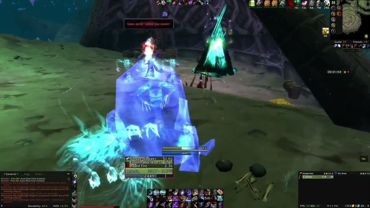 RFD Coldrage Dagger farm