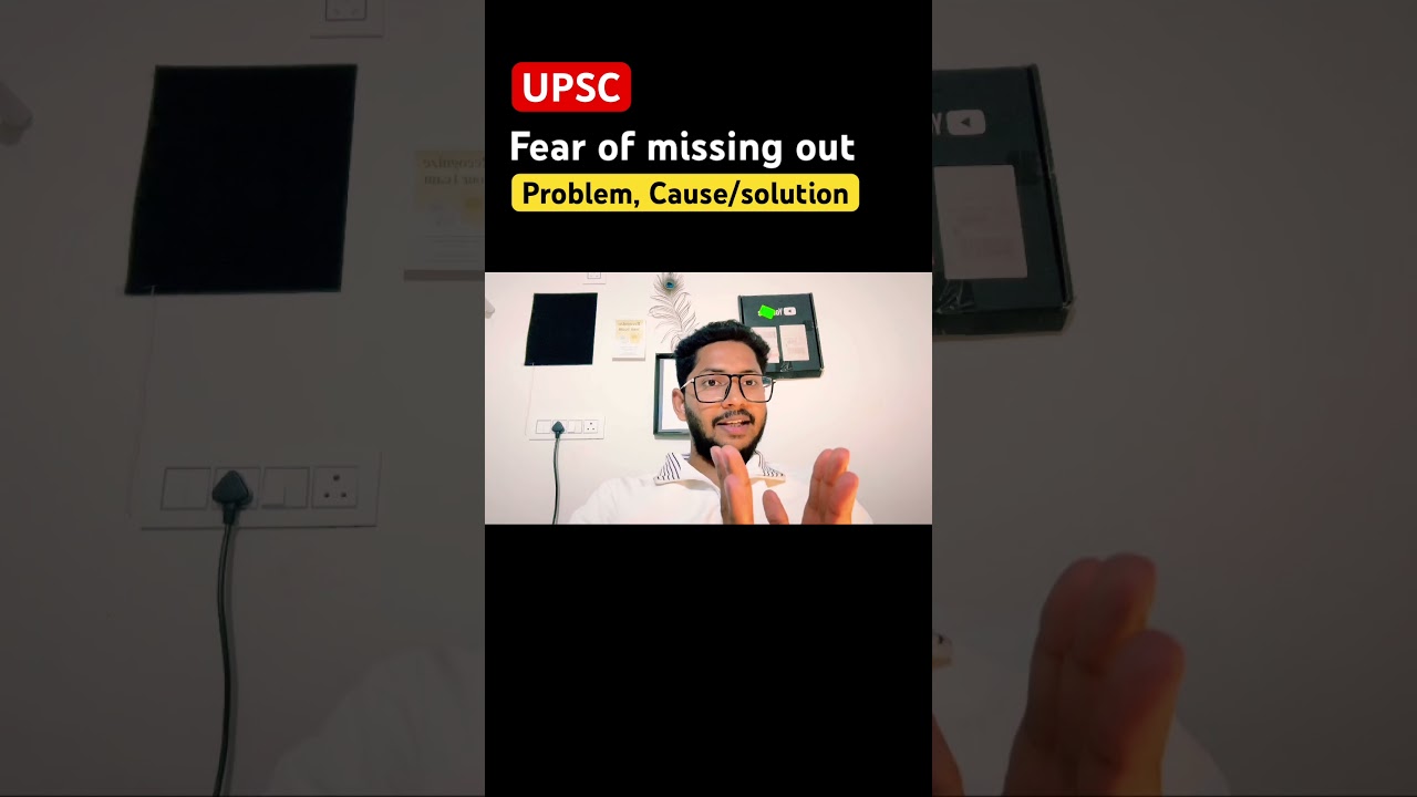 Exam FOMO  Kaise door karein , best  advice ever 