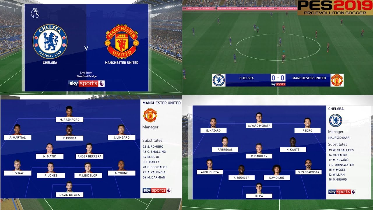 PES 2019 - SKY SPORTS Scoreboard mods by spursfan18