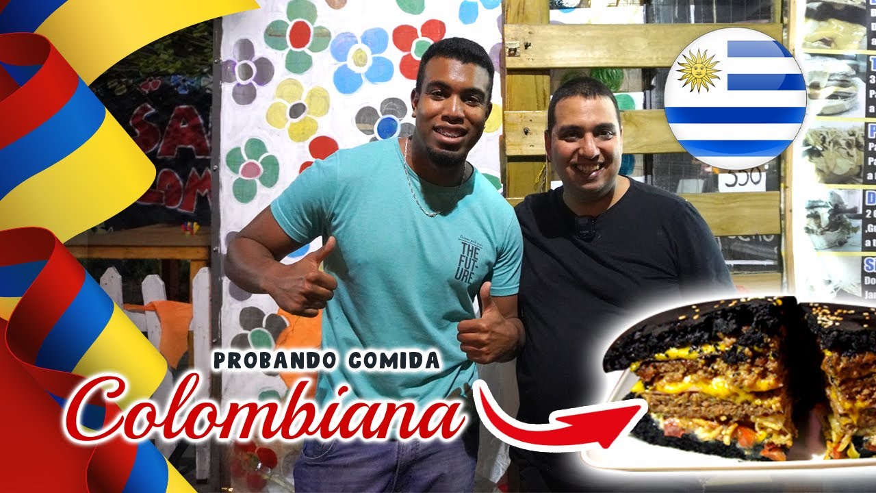Comida Callejera Colombiana con Leandro Sosa Uruguay